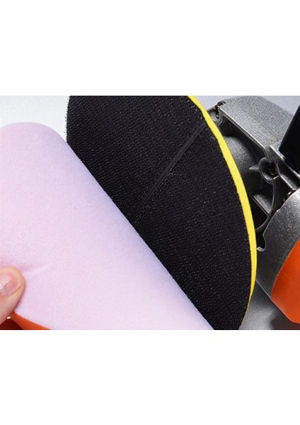 Oto Araç Kaporta Boya 180MM Cırt Taban Bone Sünger Cırt Zımpara Polisaj Seti