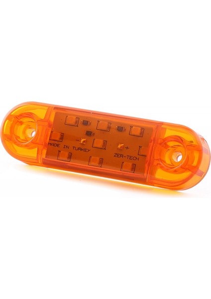 9 Ledli Tombul LED Sarı 12V-24V