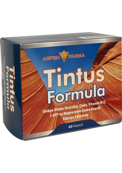 Abfen Farma Tintus Formula Takviye Edici Gıda 60 Kapsül