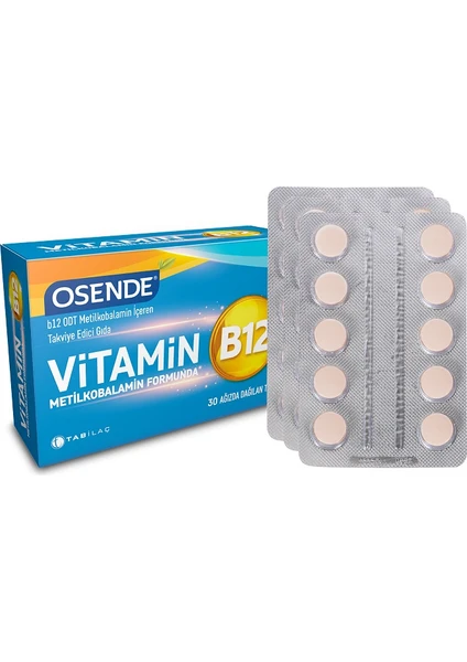 Metilkobalamin B12 30 Tablet