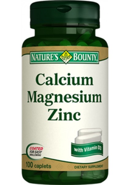 Calcium Magnesium Zinc 100 Kaplet