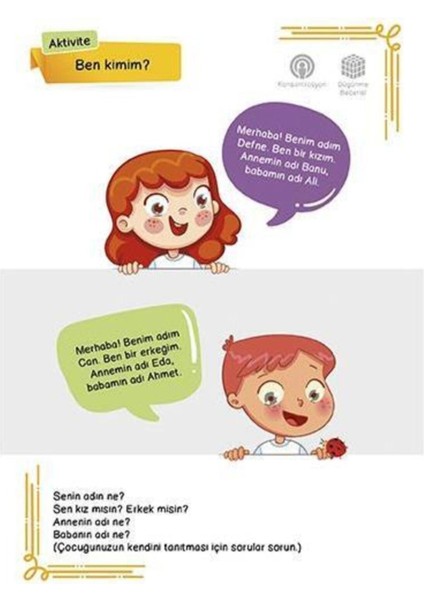 Dil Gelişimi 3'lü Kitap Seti - Dil ve Konuşma Aktiviteleri, Konuşma Zamanı, Dil ve Konuşma Becerisi modelleri