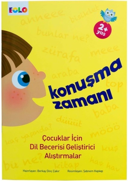 Dil Gelişimi 3'lü Kitap Seti - Dil ve Konuşma Aktiviteleri, Konuşma Zamanı, Dil ve Konuşma Becerisi fırsatları