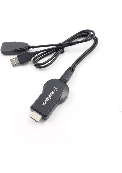 Mirascreen Tv Çubuğu HDMI Full Hd 1080P Anycast Miracast Dlna Airplay Wifi Ekran Alıcısı Dongle Windows Andriod Iso Tvse5 Için (Yurt Dışından)