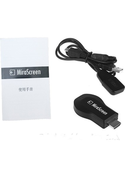 Mirascreen Tv Çubuğu HDMI Full Hd 1080P Anycast Miracast Dlna Airplay Wifi Ekran Alıcısı Dongle Windows Andriod Iso Tvse5 Için (Yurt Dışından)