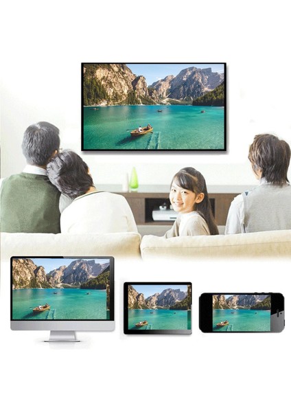 Wifi 1080P Hd HDMI Tv Çubuğu Anycast Dlna Kablosuz Miracast Airplay Dongle (Yurt Dışından) indirimleri