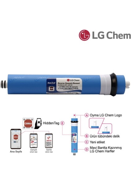 Su Arıtma Cihazı Lg Membran Housıng Seti fiyatları