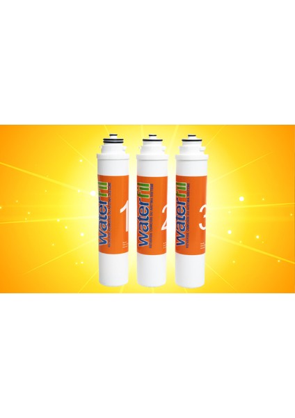 Waterlife Filtre Seti 1-2-3 Waterlife Su Arıtma Filtresi