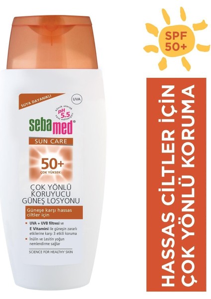 Sun Çok Yönlü Koruyucu Güneş Losyonu Spf 50 150 ml