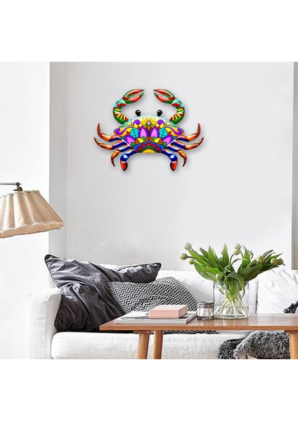 2 Adet Metal Yengeç Duvar Sanatı Dekor Asılı Heykel Plak (Yurt Dışından) indirimleri