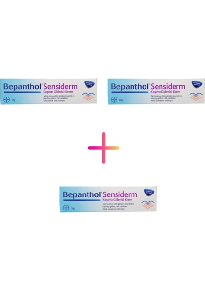 l Sensidermm Krem 50 gr x 3 Adet