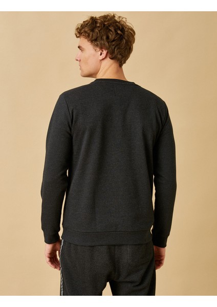 Basic Sweatshirt Pamuklu fırsatları