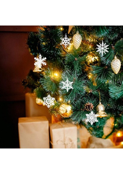 F Fityle Kar Tanesi Kolye Etiketler El Sanatları Noel Ağacı Parti Xmas Ev Beyaz Için Asılı modelleri