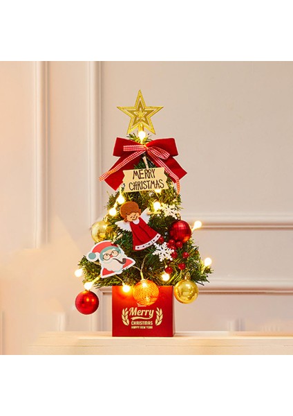 F Fityle Noel Ağacı Mini Dekorasyon Pencere Için Yapay Işıklar Çocuklar Sevgilisi Kırmızı Kırmızı Yay indirimleri