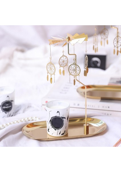 F Fityle Dekor Süs Mumluk - Altın (Yurt Dışından) indirimleri