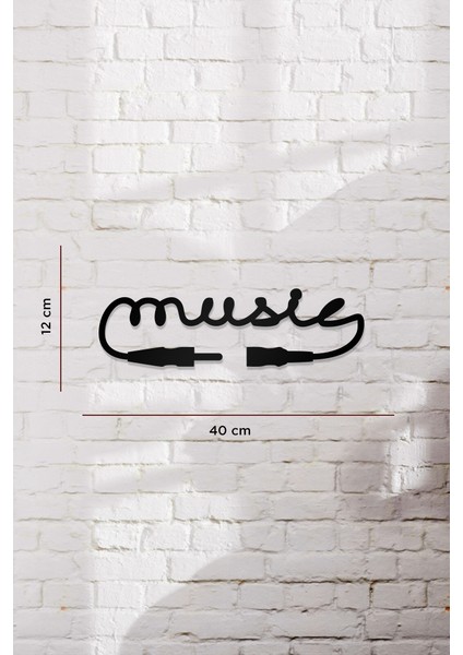 Music Yazılı Dekoratif Ahşap Tablo modelleri