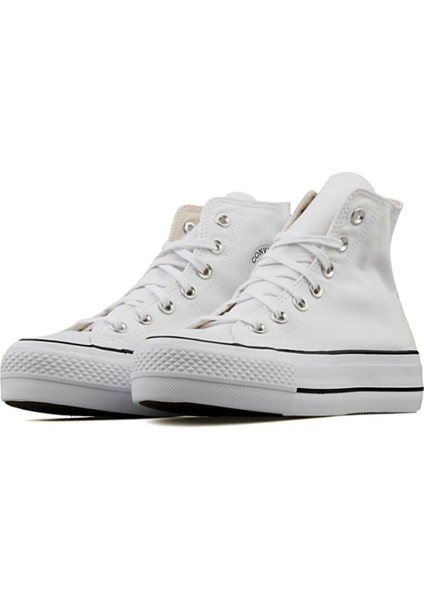 Chuck Taylor All Star Platform Canvas Beyaz Kadın Sneaker 560846C modelleri