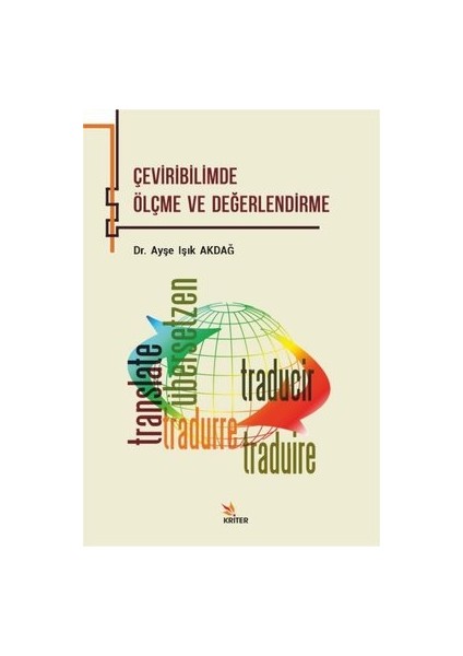 Çeviribilimde Ölçme ve Değerlendirme - Ayşe Işık Akdağ