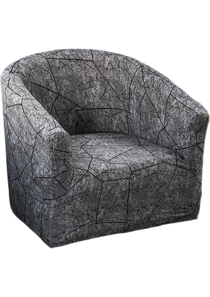 Kulüp Sandalye Slipcover Polyester Kaymaz Kaymaz Elastik Kol Sandalye Kapak Deseni 2