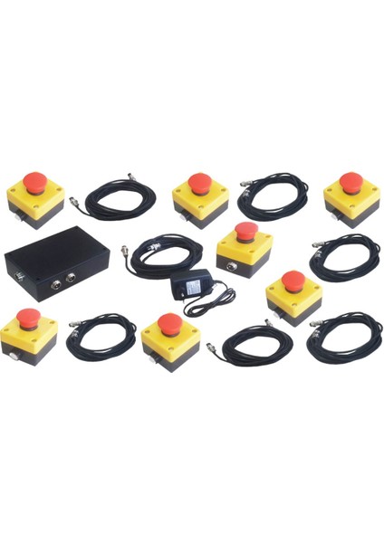 Elektronik Bilgi Yarışması Ünitesi 6 Yarışmacılı (Model-2)
