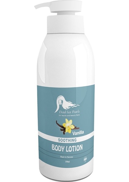 Dead Sea Pearl Body Lotion Vanilla With Dead Sea Minerals 330 ml