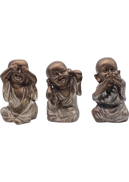 Görmedim Duymadım Konuşmadım 3'lü Buda Biblo fiyatları