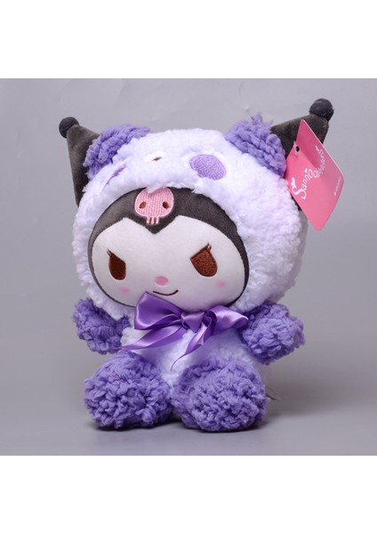 Sinley 3'lü 20cm Kuromi Melody Cinnamoroll Peluş Oyuncaklar - Çok Renkli (Yurt Dışından)