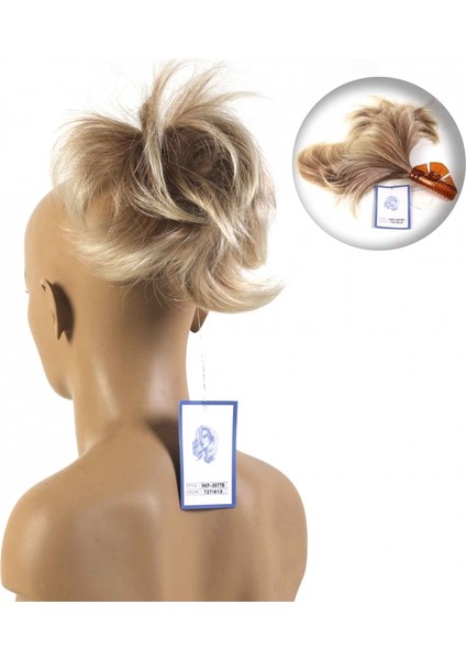 Topuz Mandallı Telli Aksesuar / Sarı Ombre / RKP3577B-T27.613