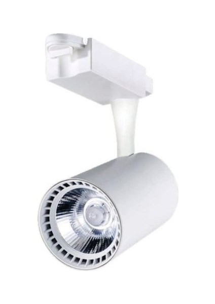 LED Ray Spot Ledli Tavan Armatürü Beyaz Kasa 30 Watt Beyaz Işık Geniş Mercekli