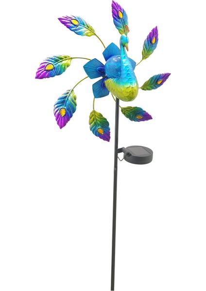 Metal Rüzgar Gülü LED Dekor (Yurt Dışından)