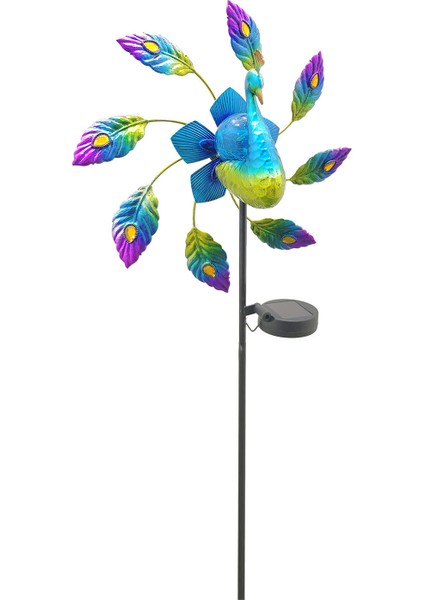 Metal Rüzgar Gülü LED Dekor (Yurt Dışından)