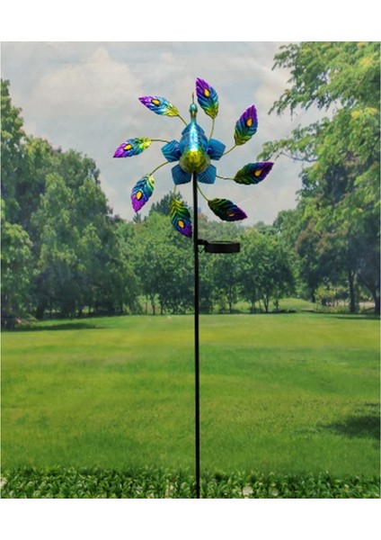 Metal Rüzgar Gülü LED Dekor (Yurt Dışından)