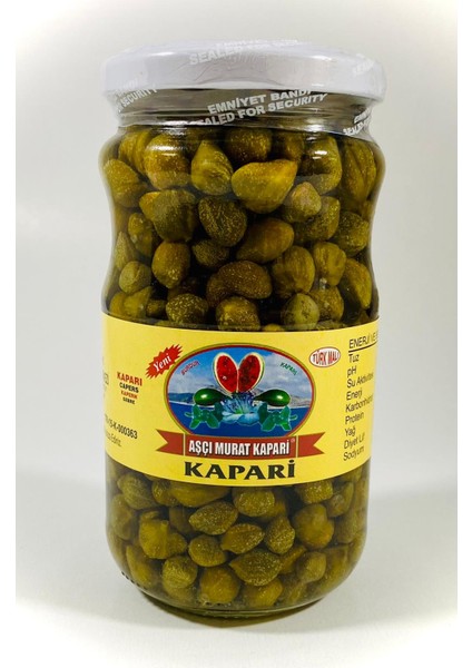 Aşçı Murat Kapari Kapari Tomurcuğu 565 gr.