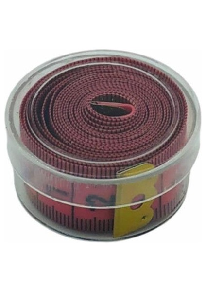 Kutulu Mezura 150 cm Pembe