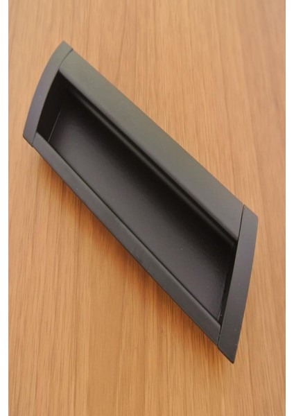 Yeni Gömme Mat Siyah Kulp 128 mm