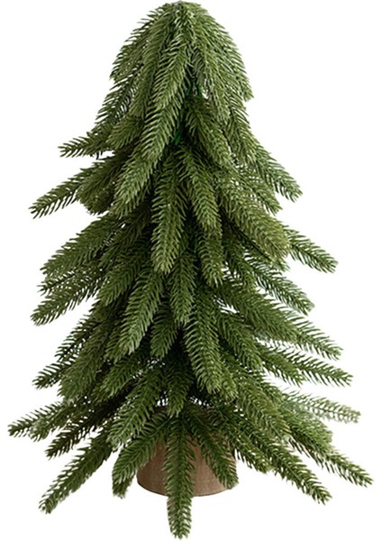 Nordic Tarzı Pe 40 cm Noel Ağacı Şömine Mutfak Festivali Noel Ağaçları Yeşil Ağaç (Yurt Dışından)