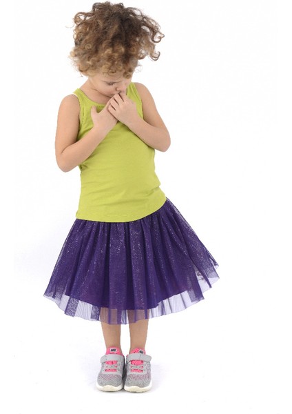 Think SimpleThink Simple Organik Kız Çocuk Atlet - A.yeşil