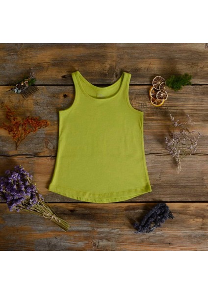 Think SimpleThink Simple Organik Kız Çocuk Atlet - A.yeşil modelleri