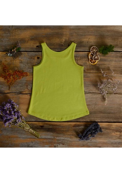 Think SimpleThink Simple Organik Kız Çocuk Atlet - A.yeşil fırsatları