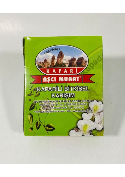 Aşçı Murat Kapari Kaparili Bitkisel Karışım 20 gr.