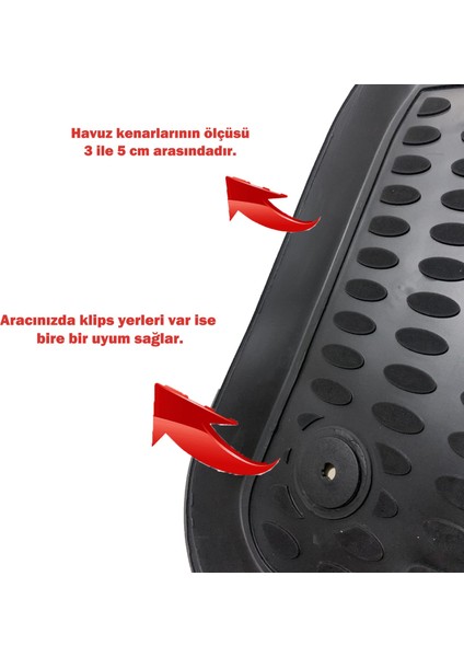 Citroen Berlingo 2019-2021 3D Havuzlu Paspas