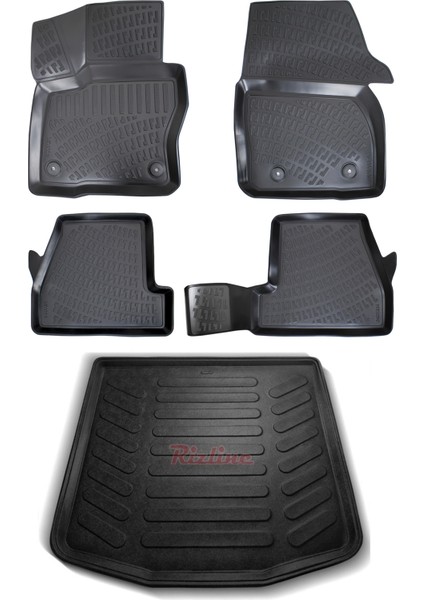 Ford Focus 3 Sedan 2010-2015 3D Paspas+Bagaj Havuzu Seti