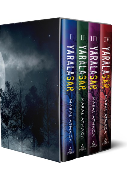 Yaralasar (Ciltli) 4 Kitap Kutulu Set - Maral Atmaca