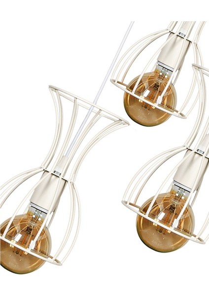 Tarz 3.lü Avize Beyaz fırsatları