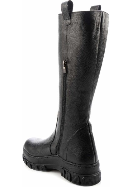 Siyah Leather Kadın Çizme K035312686 fırsatları