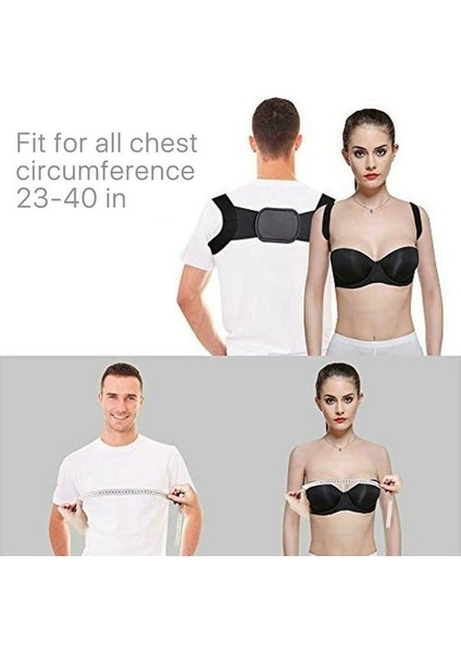 Görünmez Sırt Duruş Düzeltici Brace Kemer (Yurt Dışından)