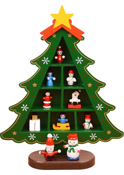 Noel Fifürlü 3D Çam Ağacı Süslü (Yurt Dışından)