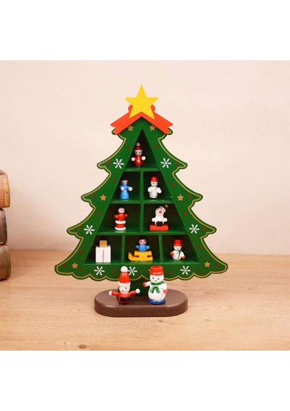 Noel Fifürlü 3D Çam Ağacı Süslü (Yurt Dışından)