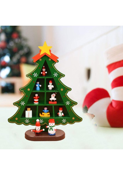 Noel Fifürlü 3D Çam Ağacı Süslü (Yurt Dışından)