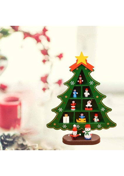 Noel Fifürlü 3D Çam Ağacı Süslü (Yurt Dışından)